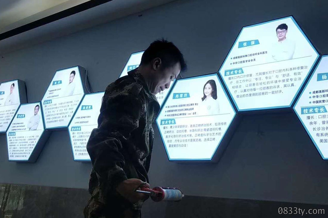 灯箱安装