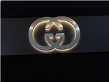 金属背打光字